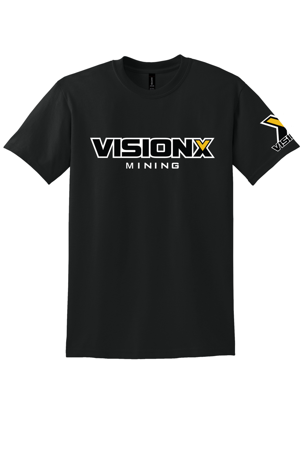 Vision X Mining  - Short Sleeve Black Shirt