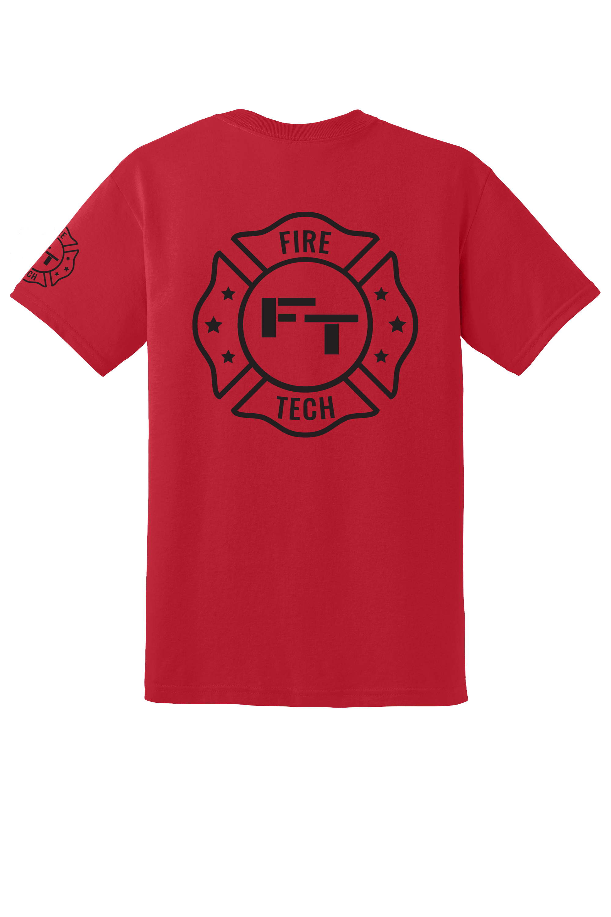 Firetech - Short Sleeve Red Shirt