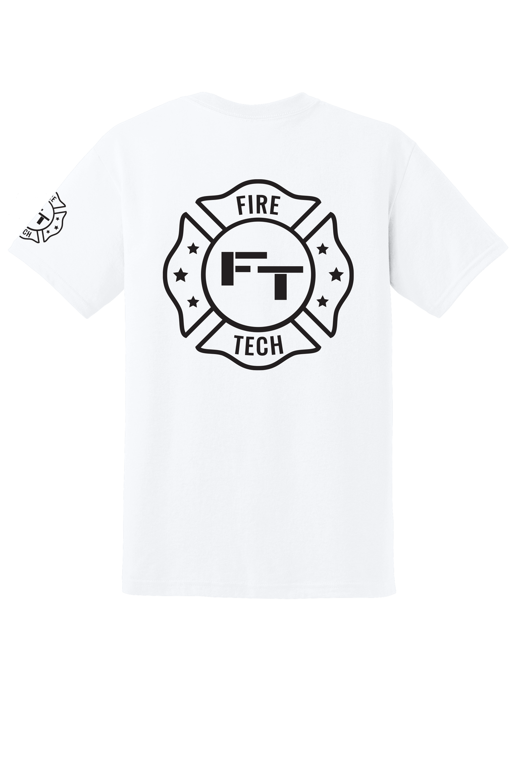Firetech - Short Sleeve White Shirt