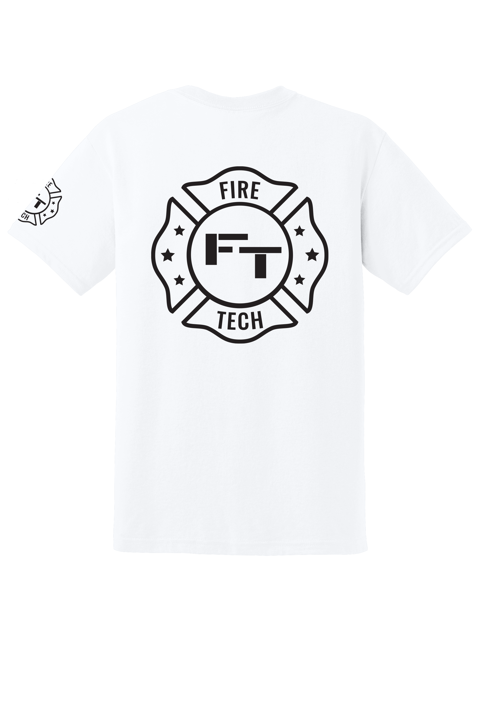 Firetech - Short Sleeve White Shirt