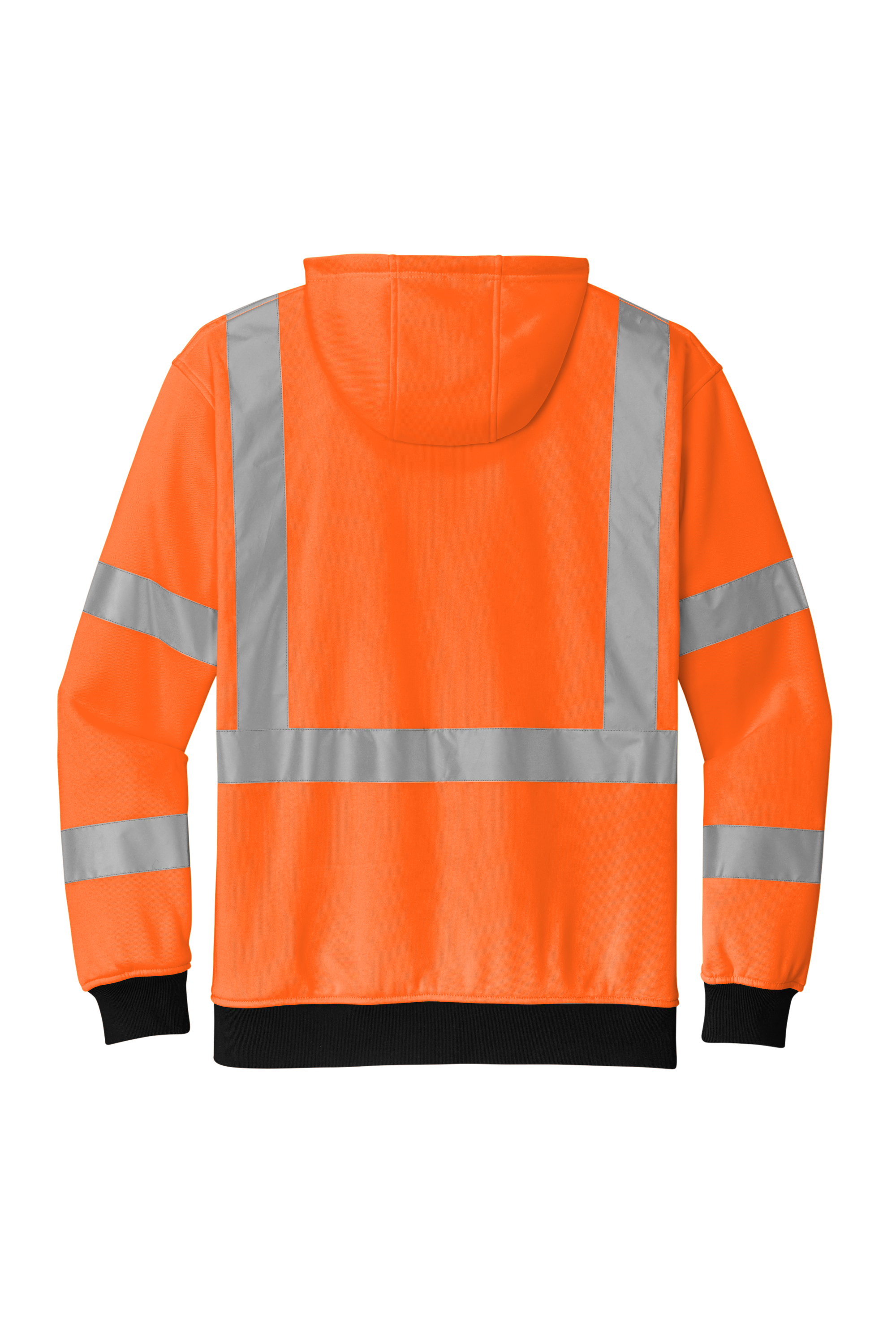 CornerStone® Zip Hoodie – ANSI Class 3 Hi-Vis (Full-Zip)