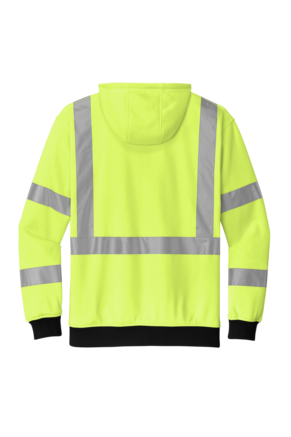 CornerStone® Zip Hoodie – ANSI Class 3 Hi-Vis (Full-Zip)