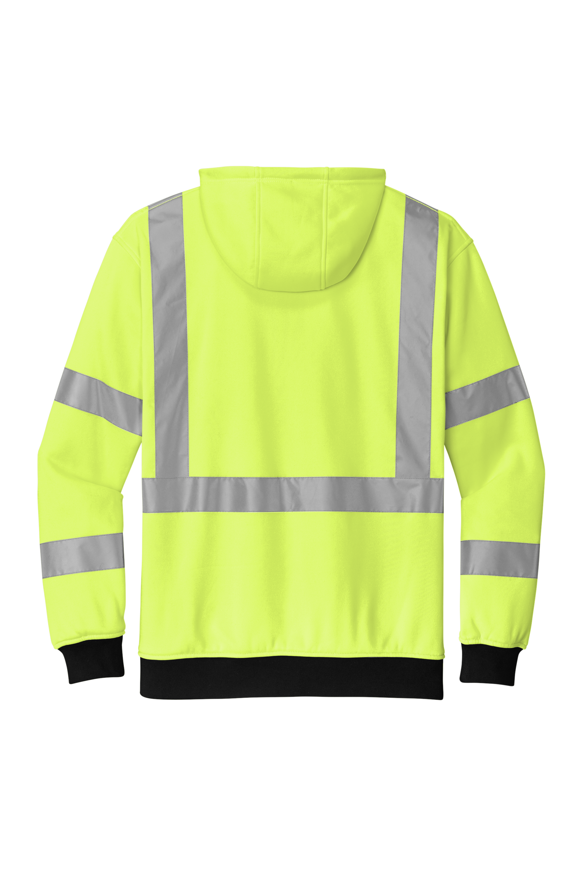 CornerStone® Zip Hoodie – ANSI Class 3 Hi-Vis (Full-Zip)