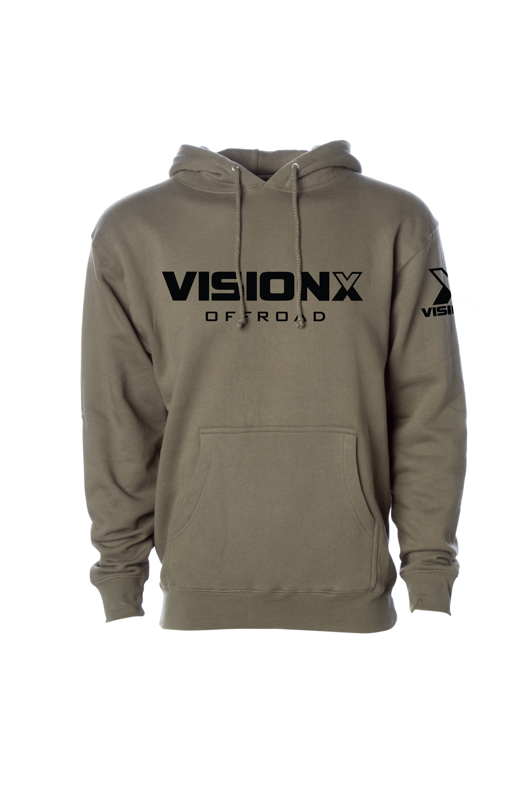 Vision X Off Road - Army Green 10oz. Heavyweight Pullover