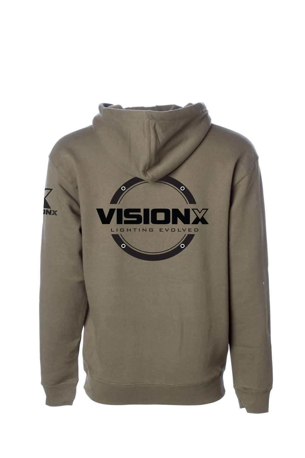 Vision X Off Road - Army Green 10oz. Heavyweight Pullover