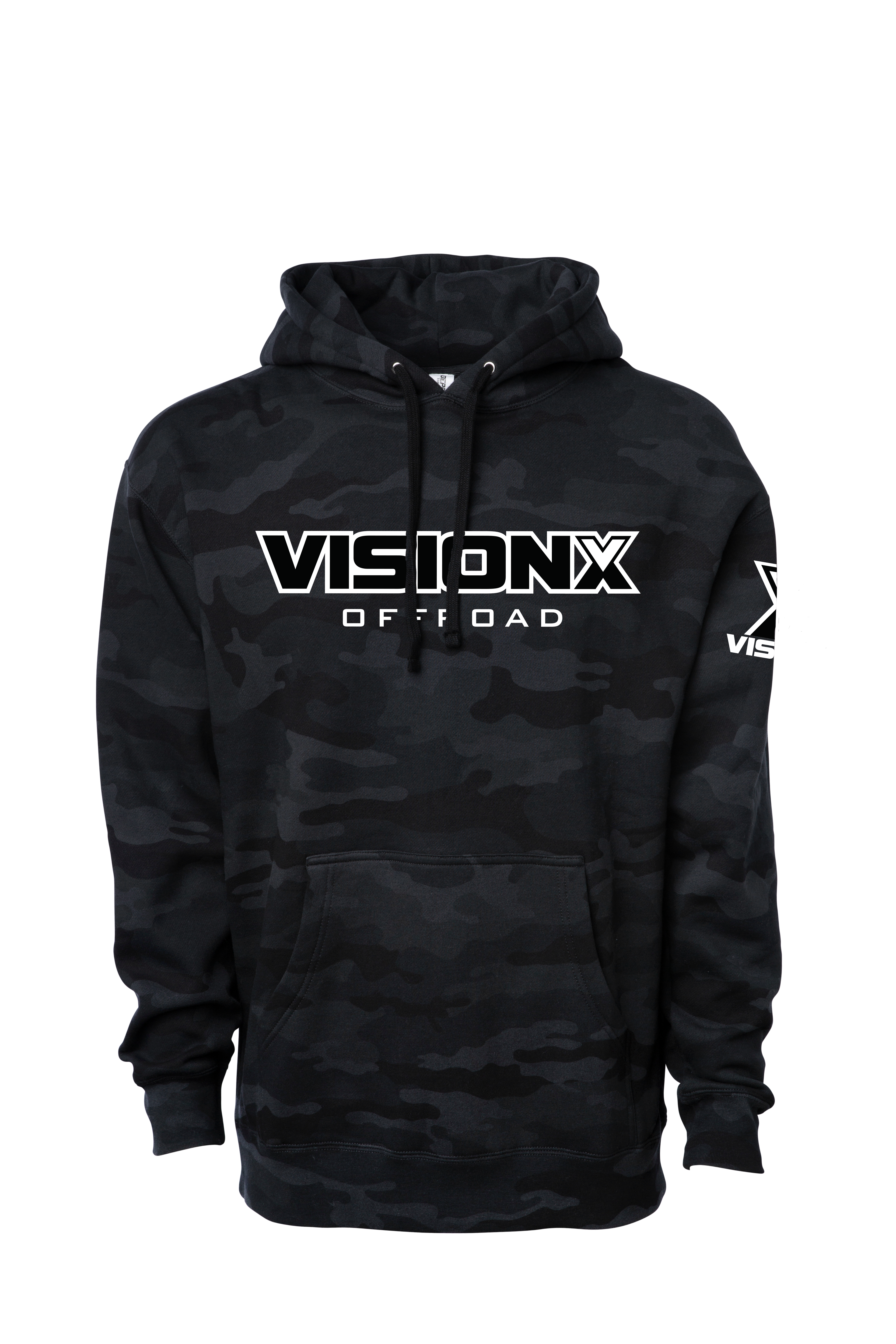 Vision X Off Road - Black Camo 10oz. Heavyweight Pullover